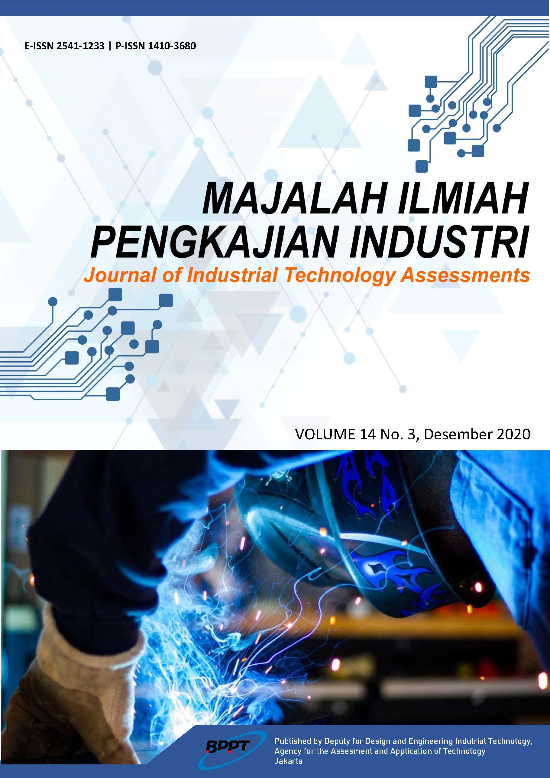 					View Vol. 14 No. 3 (2020): Majalah Ilmiah Pengkajian Industri; Journal of Industrial Research and Innovation
				
