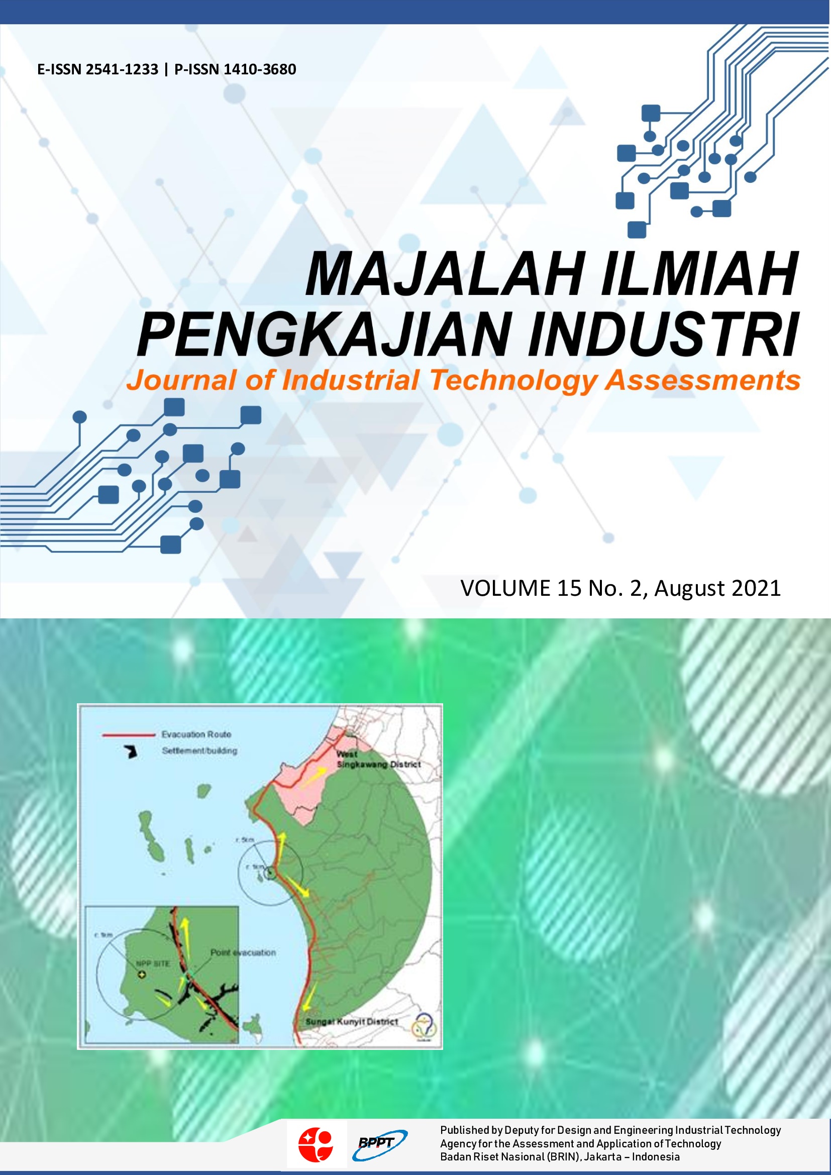 					View Vol. 15 No. 2 (2021): Majalah Ilmiah Pengkajian Industri; Journal of Industrial Research and Innovation
				