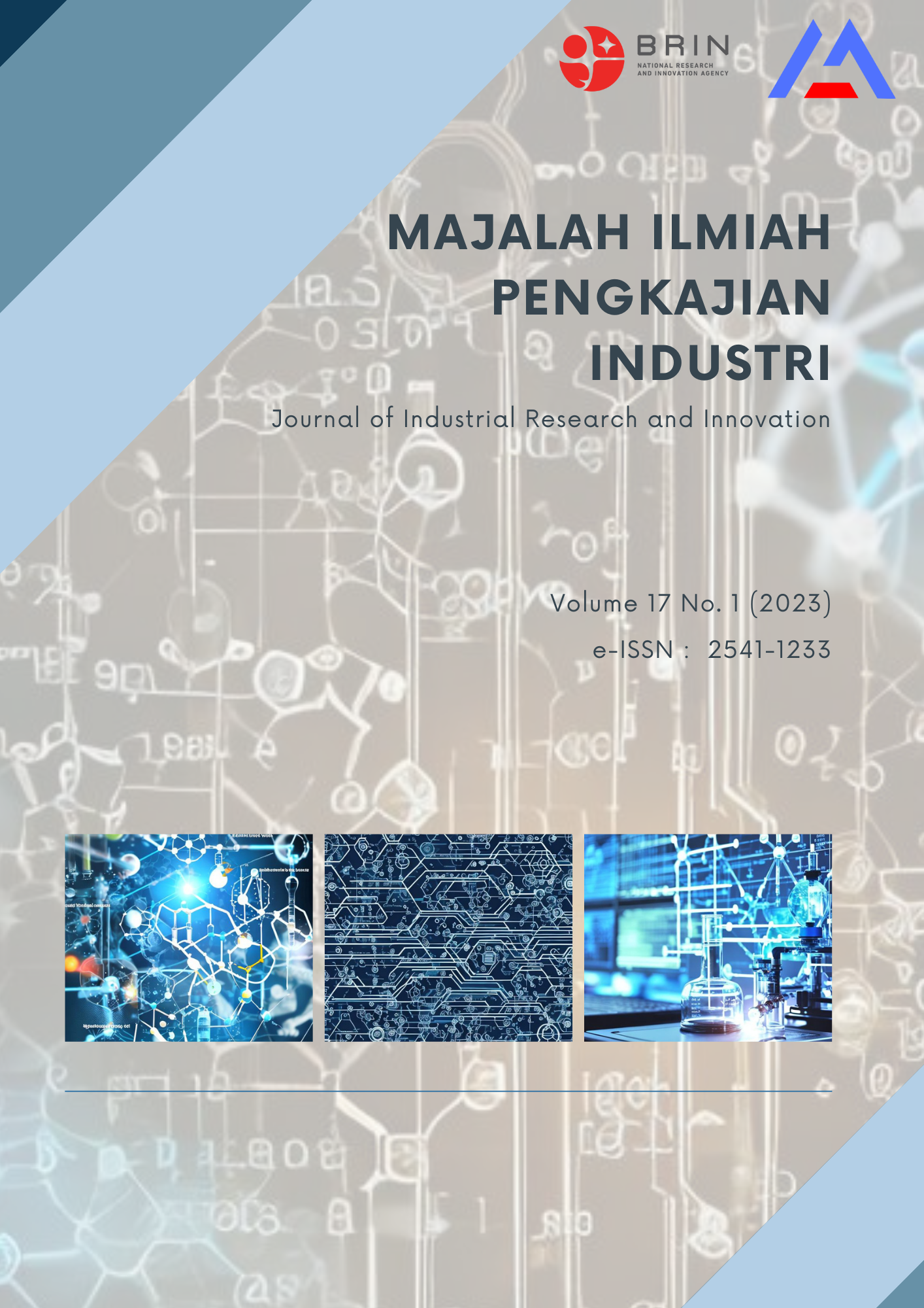					View Vol. 17 No. 1 (2023): Majalah Ilmiah Pengkajian Industri; Journal of Industrial Research and Innovation
				