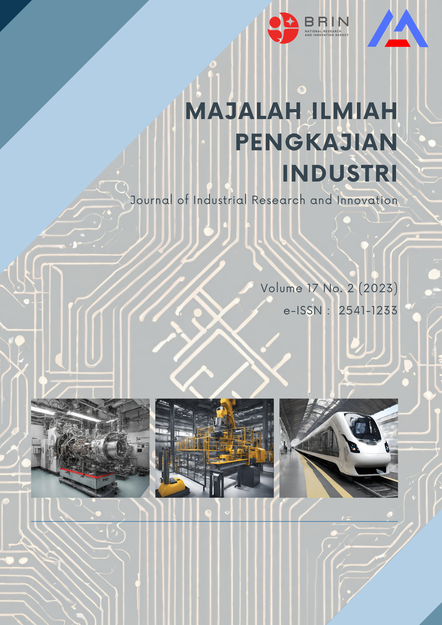					View Vol. 17 No. 2 (2023): Majalah Ilmiah Pengkajian Industri; Journal of Industrial Research and Innovation
				